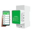 thumbnail image 2 of Tuya Single Phase Energy Meter 6 In 1 AC Electric Din Rail Smart Kwh Power Consumption Meters Wattmeter Voltmeter Ammeter ,Easy to Install, 2 of 7