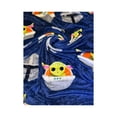thumbnail image 2 of Star Wars Baby Yoda Silk Throw Blanket 40"" x 50", 2 of 9