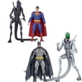 thumbnail image 2 of 2 unids/set Bruce Mayor Smile Men VS Alien Xenomorph NYCC 2019 figura coleccionable en miniatura juguetes habitación decoración regaloB sin caja zhangmengya unisex, 2 of 2