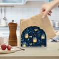 thumbnail image 2 of Yayeee Napkin Holder for Table Set of 2 Kitchen Paper Tissue Organization, Blue Fireflies Pattern, 2 of 8