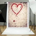 thumbnail image 2 of THHEIC Valentine's Day Backdrop Valentine's Day Photography Backdrops Brown Wooden Backdrop Birthday Party Decorate Backdrop Photo Studio Props (125 x 80cm), 2 of 3