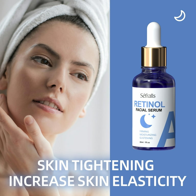 Sefralls Vitamin C & Retinol Facial Serum Set,Hydrating Skincare,2
