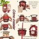 thumbnail image 3 of Bolsas Regalo Papel Con Asa, Bolsas De Dulces Ecológicas, Bolsas de Regalo de Fiesta con Cinta, Bolsa Regalo para Fiestas, Ceremonias de Graduación, Bodas, Aniversarios, Navidad etc (Rojo), 3 of 4