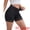 Black, variant on Women's Lace Trim Tummy Control Slip Butt Lifter Body Shaper L White
