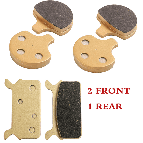 Front Rear Brake Pads for Harley 1986-1999 1987 1988 1989 1990 FLT FLHT FLHR Electra Glide Road King