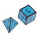 thumbnail image 4 of 7 Piezas De Dados Poliédricos De Aleación De Zinc De 16mm Para Juego De Mesa, Juguete De Fiesta Azul Sunnimix Juego de dados poliédricos, 4 of 7