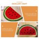 thumbnail image 3 of Door Mat Semicircle Chair Mat Living Room Bedroom Carpet Household Decor, 3 of 3