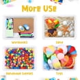 thumbnail image 5 of 10 Pcs Flat Storage Organizer Tray Bin Letter Size Paper Tray for Classroom Plastic Stackable File Organizer for School Office Teacher Book Organization（ White, 13.78 x 9.84 x 3.15 Inch）, 5 of 13