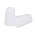 thumbnail image 1 of Silicona Caucho Cónico Conector 13mm a 17mm Sólido Blanco para Polvo Recubrimiento, Pintura, Anodizado, Enchapado, Arenado, Laboratorio Uso 10 Piezas, 1 of 5