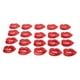 thumbnail image 1 of Fyearfly Parches Bordados En Forma De Labios, 20 Piezas Parches para Planchar Parches para Coser Autoadhesivos Artesanales De Bricolaje Exquisitos A La Moda Parches para Planchar para Ropa, 1 of 5