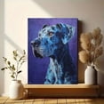 thumbnail image 6 of Great Dane Canvas Print, Pet Portrait Wall Art for Living Room Bedroom Office Study Cafe Bar Home Decor, 6 of 8