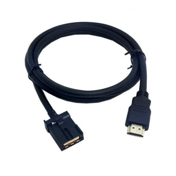 JSER High Speed HDMI 1.4 Type E Male to Type A Male Video Audio Cable 1.5M Automotive Grade for Hyundai H1 Car