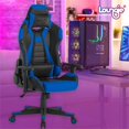 thumbnail image 2 of Posh Living Joi Faux Leather Game Chair Navy, 2 of 9
