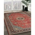 thumbnail image 2 of Ahgly Company Indoor Rectangle Traditional Fire Brick Red Persian Area Rugs, 7' x 10', 2 of 6
