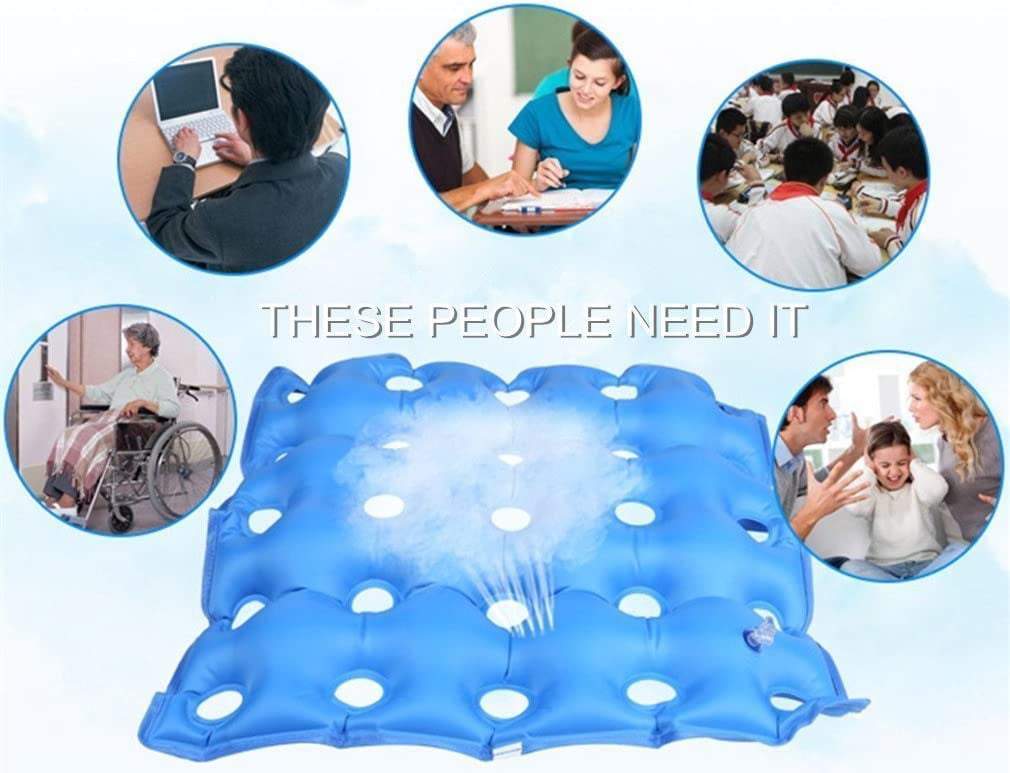 Inflatable Seat Cushions For Pressure Relief Ideal Waffle - Temu