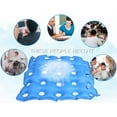 thumbnail image 4 of Inflatable Seat Cushions for Pressure Relief, Blue Wheelchair Air Cushion for Bed Sore, Office Chair Cushion,Comfortable Waffle Pads,17.8x17.8inch, 4 of 8