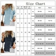 thumbnail image 2 of KZKR Women's Casual Long Sleeve V Neck Blouses Stripe Print Button Shirts Loose Tunic Tops with Pocket, 2 of 3