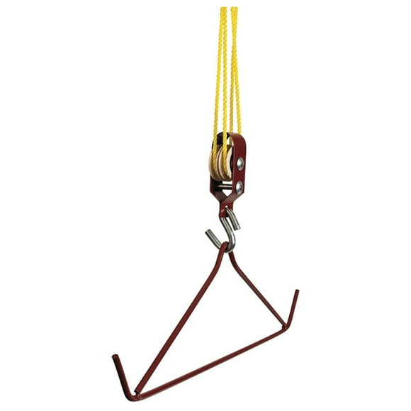 Gambrel And Pulley Hoist