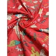 thumbnail image 6 of Women Dressmaking Material Indian Floral Print Fabric Red Floral Cotton Running, 6 of 6