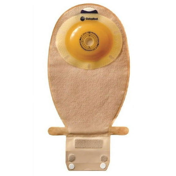 Pouch Ostomy Drain 1 Piece 1-1/8" Cn - Item Number 15634 - 10 Each / Box - 1-1/8" (28 mm), Opaque