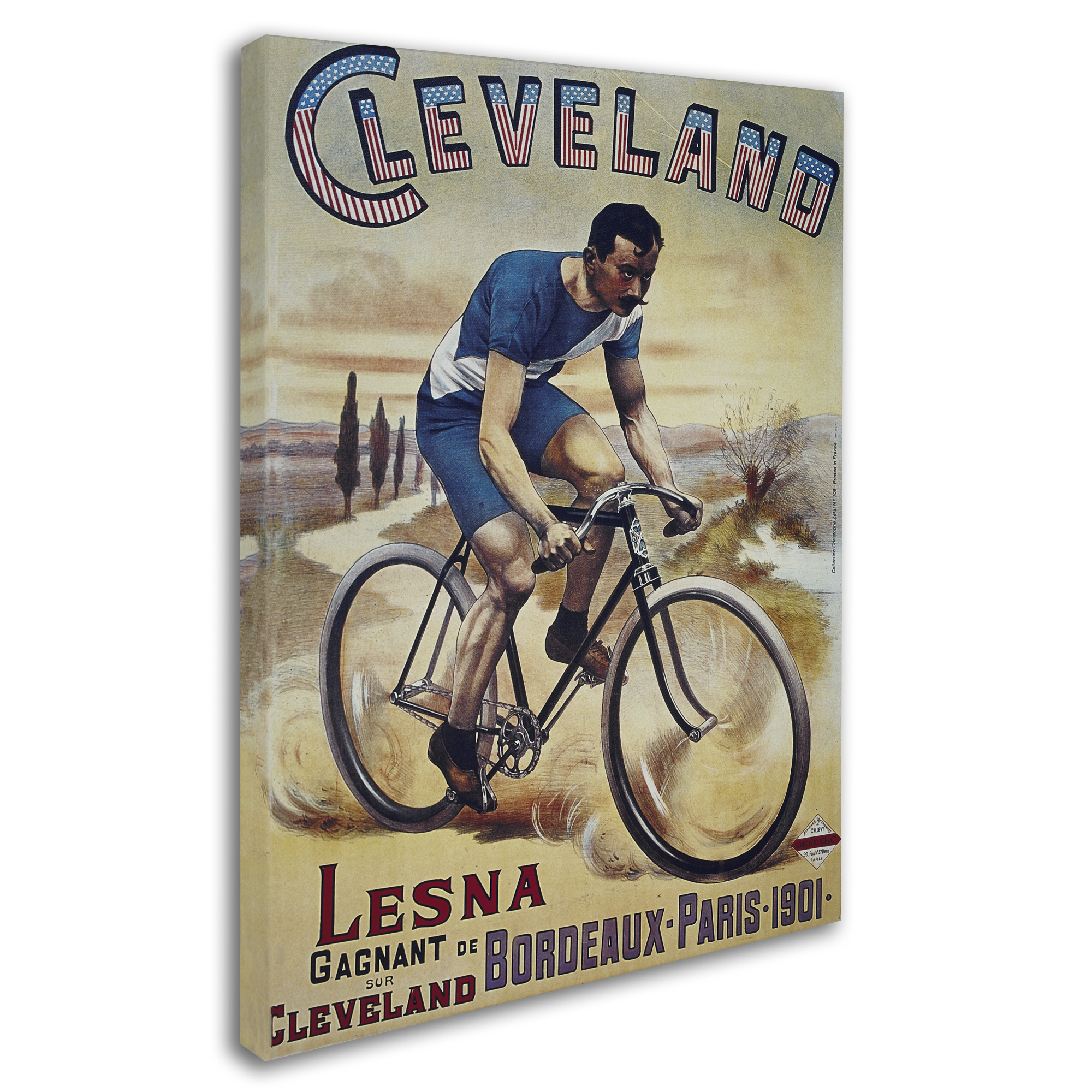 Trademark Fine Art "Bike 22" Canvas Art by Vintage Apple Collection