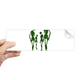 thumbnail image 1 of Transferencia facial de huesos humanos Rectángulo Parachoques Pegatina Cuaderno Ventana Calcomanía, 1 of 1