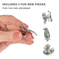 thumbnail image 3 of Paquete de 8 peones de repuesto compatibles con Monopoly Brybelly, 3 of 5