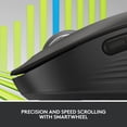 thumbnail image 2 of Logitech Signature M650 L Ratón inalámbrico de tamaño completo - para manos de gran tamaño, batería de 2 años, clics silenciosos, botones laterales personalizables, Bluetooth, compatibilidad con múlti, 2 of 5
