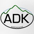 thumbnail image 2 of CafePress - ADK Oval - Adjustable Unisex Printed Trucker Hat with Mesh Back, 2 of 8