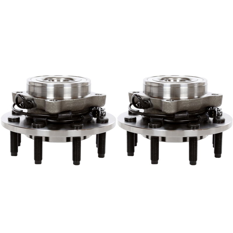 2 PCS Wheel Hub Bearing Front 4WD with 8 Lug for 2008 Dodge Ram 1500 4.7L 5.7L