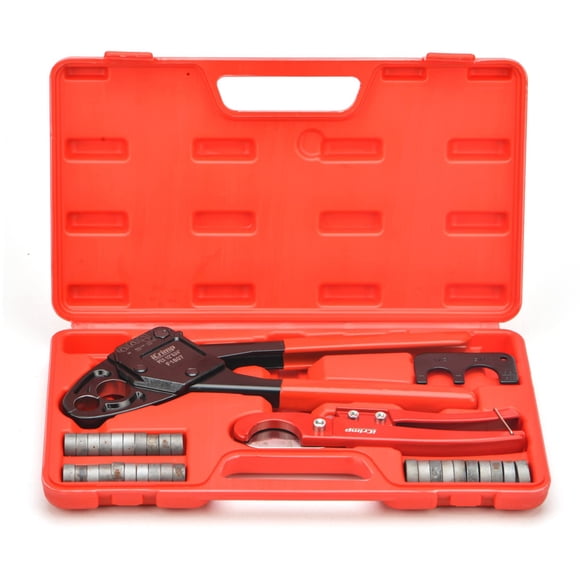Kits combinados de herramientas de crimpado PEX IWISS Angle para 1/2 y 3/4 Pex