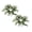 Green-2Pcs, variant on Artificial Twig Candle Rings Wreaths, Faux Twigs Wreath with Mini Pinecones 11.8 Inch Plus Artificial Snowy Cedar Pine Candle Rings with Pine Cones for Christmas Winter Holiday Decoration
