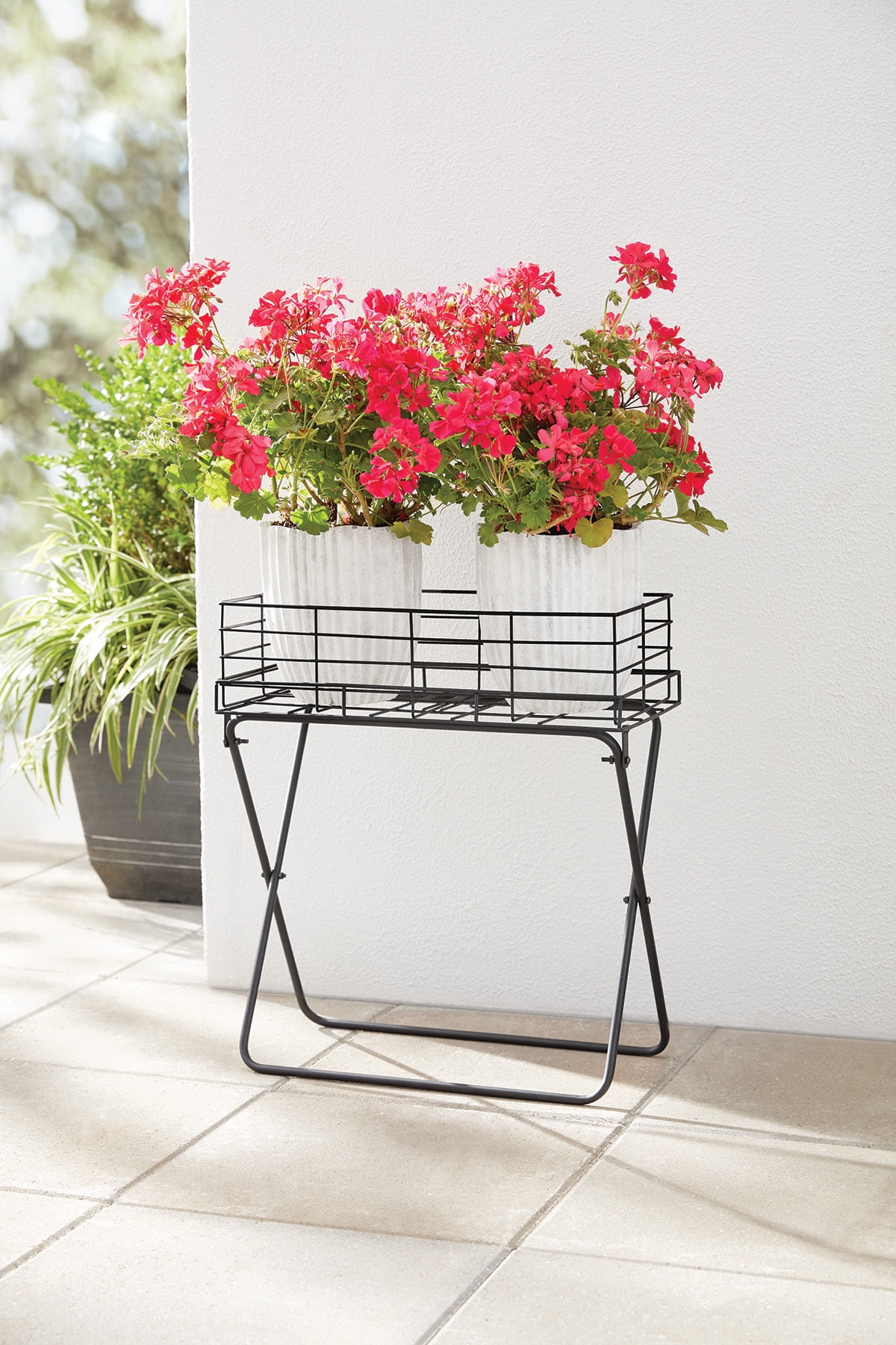 Mainstays 20in Rustic Plant Stand