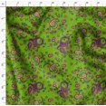 thumbnail image 4 of Soimoi Silk Fabric Floral & Paisley Print Sewing Fabric Yard 42 Inch Wide, 4 of 5