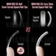 thumbnail image 2 of Nail Tips NOVO OVO Half Cover XXL Curved 240 unidades para acrílico, 2 of 6