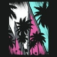 thumbnail image 2 of Men's Lost Gods Retro Palm Tree Poster Graphic T-Shirt Big & Tall, 2 of 4