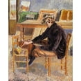 thumbnail image 2 of Pissarro, Camille 12x14 White Modern Wood Framed Museum Art Print Titled - Paul-Emile Pissarro, 2 of 4