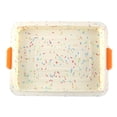 thumbnail image 1 of Ounissouiy Bandeja para hornear pasteles de brownie Bandeja para hornear pasteles antiadherente de silicona Molde para resistente al calor con Herramientas y accesorios para hornear vistoso Ounissouiy HA8484-03B, 1 of 6