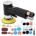 thumbnail image 1 of 48Pcs Air Sander Black Eccentric Pneumatic Car Waxing Polishing Sanding Machine AT 1500 for DIY Enthusiasts, 1 of 8