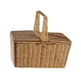 thumbnail image 4 of Canasta de picnic de material de PP con mango Cesta de almacenamiento de compras de juguetes rústicos rústicos multifuncionales 15.3x10.2x13.7 Esquinas redondeadas, 4 of 8