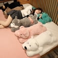 thumbnail image 2 of Peluche de oso de Animal de peluche, almohada suave para dormir de cerdo, Anime Kawaii, regalo de cumpleaños y Navidad para niños y niñas, 2 of 4