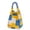 Yellow, variant on Deago Women Mini Knit Tote Bag Striped Crochet Bucket Handbag Small Purse Vacation Lightweight Beach Bag Travel Weekend