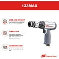 thumbnail image 3 of Ingersoll Rand 123MAXK Short Barrel Air Hammer Kit, Low Vibration, 3 of 5