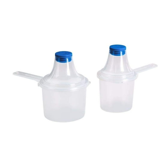 Scoopie Protein Vitamin Powder Scoop Double Pack 60cc And