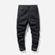 thumbnail image 4 of Pantalones largos de moda para hombre, casuales, de color sólido, cargo, con bolsillos y cremallera, cintura elástica, pantalones largos de algodón para hombre., 4 of 9