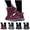 Black, variant on Women's Snow Boots Furry Lined Warm Ankle Booties Comfortable Hook Loop Outdoor Hiking Winter Shoes with Arch Support Red 8.5