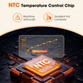thumbnail image 5 of Ankle Heating Pad with Massage, 2Pcs Cordless Heated Ankle Brace Wrap, 40Pcs 660&600nm Red Light Ankle Massager with 5 Heat & 3 Vibration Settings, NTC Temperature Control, Auto Shut Off, 5 of 12