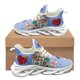 thumbnail image 1 of Zapatillas deportivas de exterior para mujer, con bonito patrón de herramientas de equipo médico de enfermera, de malla resistente a la suciedad y con absorción de impactos, para otoño e invierno., 1 of 6