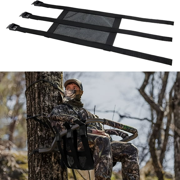 BESTSKY Universal Tree Stand Seat Replacement 16 X12” Tree Stand Seat Deer Stand For Hunting For Climbing Treestands Ladder Stands Lock On Tree Stands