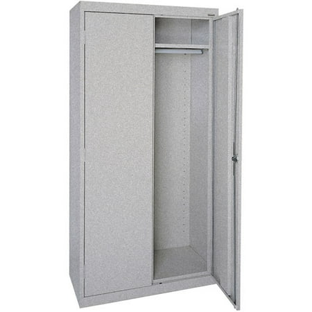 Elite Series Wardrobe Cabinet with Adjustable Shelf, 36"W x 18"D x 72"H, Multi-Granite
